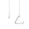 sleeklight Pull Cord String and Functional Handle for Bathroom Light