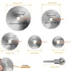 Slitter Blade, Circular Saw Blade Set, Cutting Disc, Chip Saw,