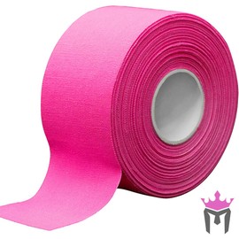 Meister 15Yd x 1.5" Premium Athletic Trainer's Tape for Sports and Medical (50% Longer) - Pink - 6 Rolls
