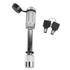 Tow Hitch Receiver Lock White Car Trailer Off Road Vehicle