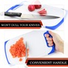 Cutting Boards for Kitchen, Plastic Chopping Board Set of 3