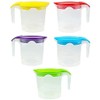 6 x Jugs 1 Litre Fridge Door Plastic Jug -