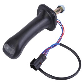 218-6118 Joystick Handle 2 Button Excavator Fit for Caterpillar Skid Steer Loader 216B 216 216B Serie 216B3 226 226B 226B3 2.0L 2.4L Aluminum Alloy Handle Excavator Joystick Kit CA2186118 2186118