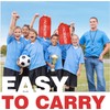 BOHEN 6x4FT Portable Soccer Goal for Kids Backyard with Carry