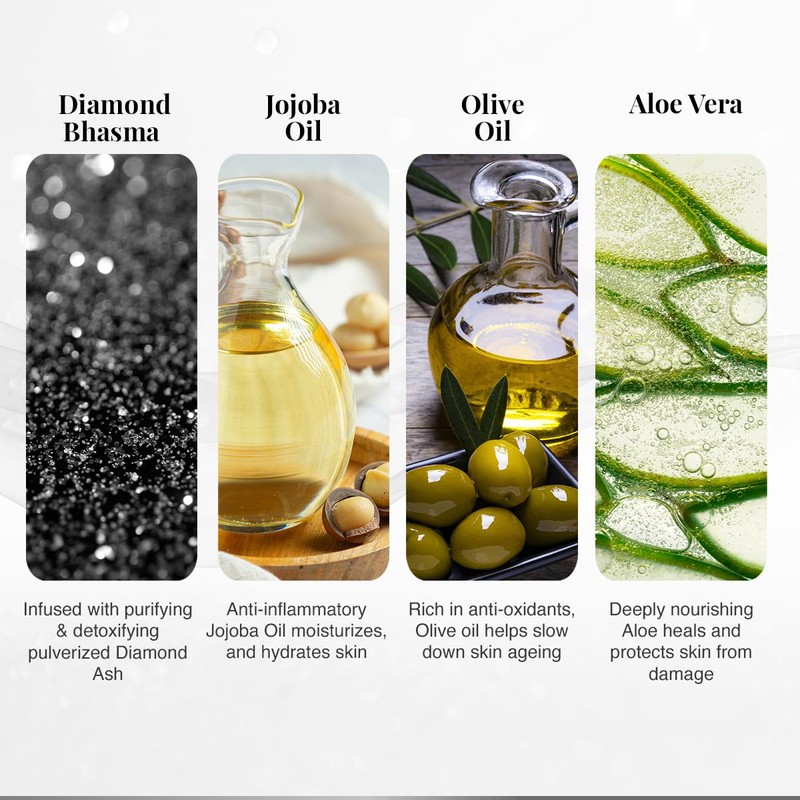 VLCC Diamond Single Facial Kit (60gm), 1 Count (Pack of