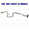 Exhaust Resonator Pipe Compatible for 1997-2003 Chevy Malibu 3.1L |
