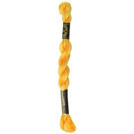 DMC 115 5-90 Pearl Cotton Thread, Variegated Yellow, Size 5