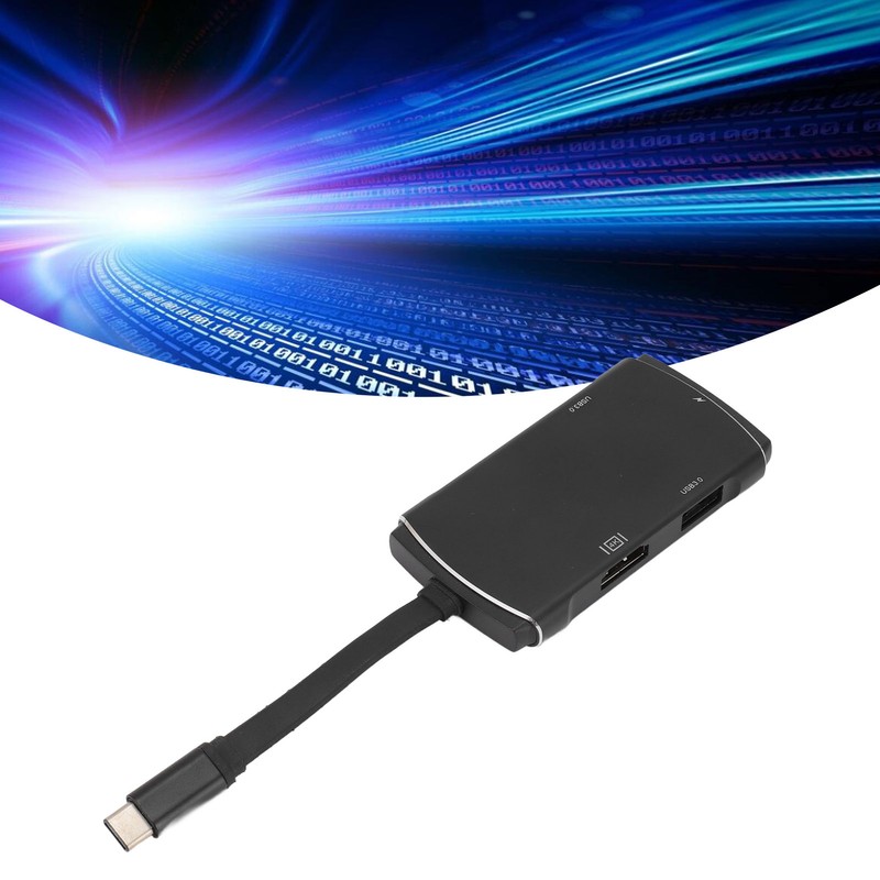 Type C Hub 6 in 1 4K HD Multimedia Interface