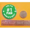 Celtic #1 Fan Fridge Magnet (Circular 2inch / 50mm Diameter)