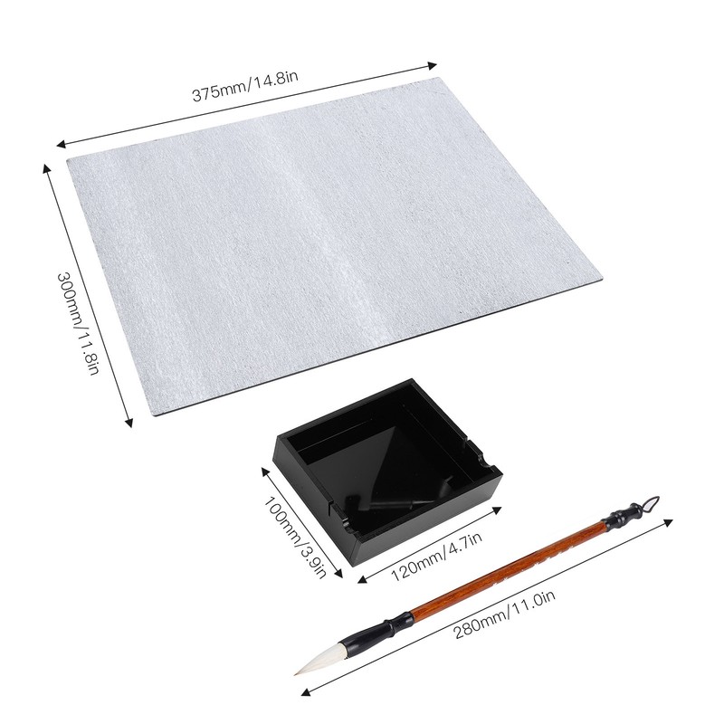 Relaxing Water Painting Board Repeatable Inkless Water Drawing Set with