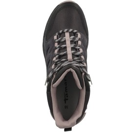 Tamaris Women's Hiking Shoe, Black Snake, 8.5