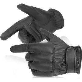 normani Security Quartz Sand Gloves Genuine Leather Colour Kevlar / Black Size L