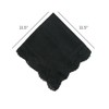 CTM Mujer Twilight Belleza pañuelo de encaje negro, Negro, Talla