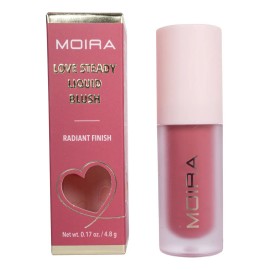 Rubor Líquido Matte Y Luminoso Love Steady Moira Cosmetics Tono Del Maquillaje Trust