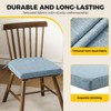 downluxe Indoor Chair Cushions for Dining Chairs, Soft and Comfortable
