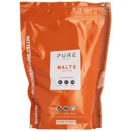 Bodybuilding Warehouse, Pure Maltodextrin Powder, Energy Supplement, Quick Carb Source (Unflavoured, 500g)