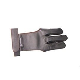 ArcheryMax Classic Leather Shooting Glove 3 Finger Archery Glove
