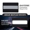 JIEYAO Reflective Safety Patches, Pack of 2 Reflector Patch Velcro