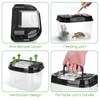 Nobleza Terrarium for Reptiles and Amphibians, Transparent Plastic Reptile Breeding