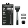 Premium Razor for Men, Handle + 2 Razor Blade Refills