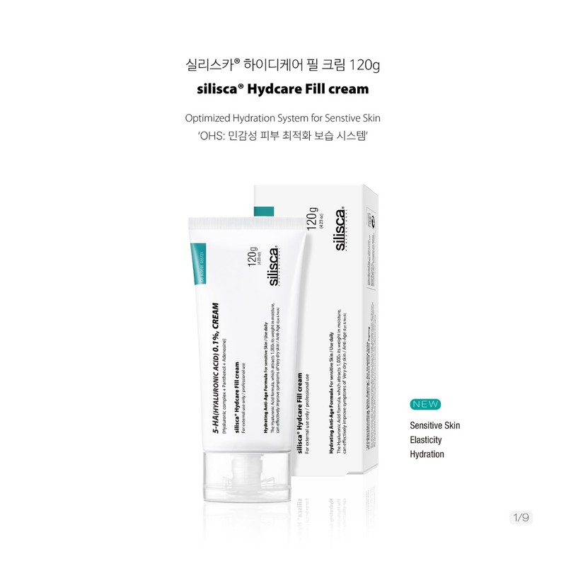 Silisca Heidicare peel cream 120ml + additional sample moisturizing for