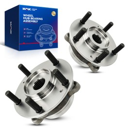 KAX 513420 Front Wheel Bearing and Hub Assembly Compatible with 2017-2023 Hyundai Elantra, 2019-2022 Kia Forte, 2018-2023 Hyundai Kona, 2017-2022 Kia NIRO, 2PCS Wheel Bearing 5 Lug