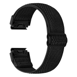 TumCez 22mm Quickfit Watch Straps for Garmin Fenix 8 47mm/Fenix E 47mm/Fenix 7/Fenix 7 Pro/Fenix 6/Fenix 6 Pro/Fenix 5/Fenix 5 Plus/Epix Gen 2 Strap,Elastic Nylon Bands for Approach S62/S60