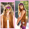 Haull 7 Pcs 60s 70s Disco Hippie Outfits for Women
