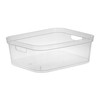 Sterilite BIN Storage Clear Short 13248608