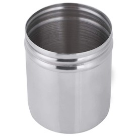 Sealed Storage Container 304 Stainless Steel Portable Tea Coffee Bean Container Large Versatile Fashion (Acouto0pwgxb3mf1-02)