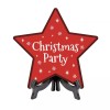 Signs ByLITA Christmas Party Star Shape Table Sign With Acrylic