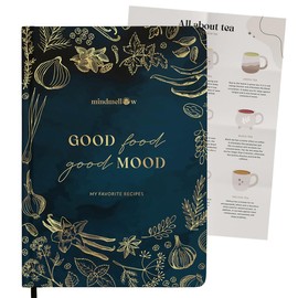 Blank Recipe Book to write in your own recipes "Pepper"- blank Hardcover DIY Cookbook for 100 recipes - Collect and Personalize Your Favorite Recipes