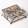 Primitives by Kathy 39412 Rustic Style Absorbent Stone Coasters, Set