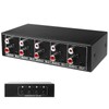 Audio Switcher, Audio Switch 4 in 1 Out, Audio Switch