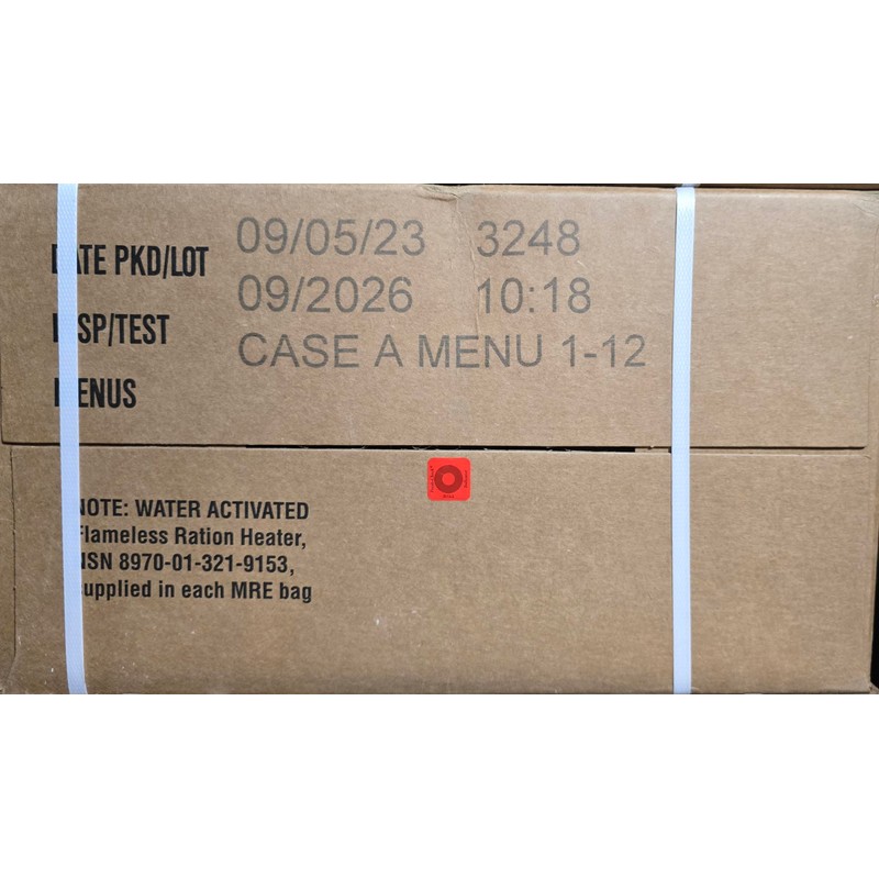 Generic 2026 Inspection Dated MRE (4-Pack)