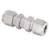 316 Stainless Steel Double Ferrule Compression Fitting Bulkhead Connector AccessoryФ1/2