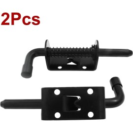 Litoexpe 2 Packs Spring Loaded Latch Pin, Heavy Duty Barrel Bolt Door Latch, Stainless...