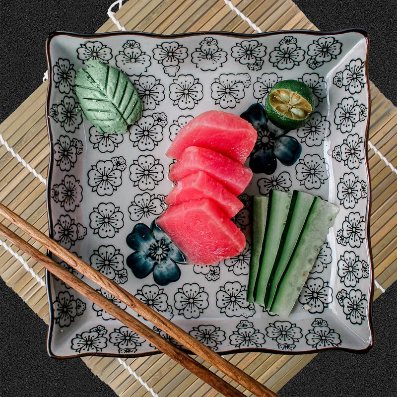 Sushi Mat Bamboo - Natural Bamboo Sushi Rolling Mat -