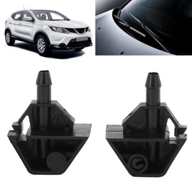 01 02 015 Washer Jet, Black Front Windshield Nozzle 28932‑JD000 Auto Heavy Duty
