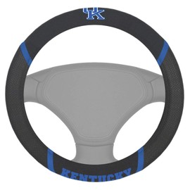 FANMATS 14816 Kentucky Wildcats Embroidered Steering Wheel Cover