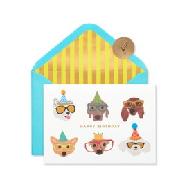 Papyrus Dog Birthday Card (Celebrating You Today)