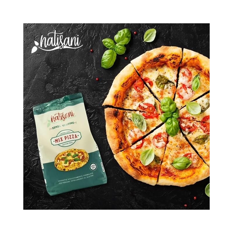 Natisani - Gluten Free Flour, Pizza Mix, 1kg | 2.2lb