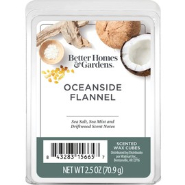 Better Homes and Gardens Scented Wax Cubes 2.5oz 2-Pack (Oceanside Flannel)