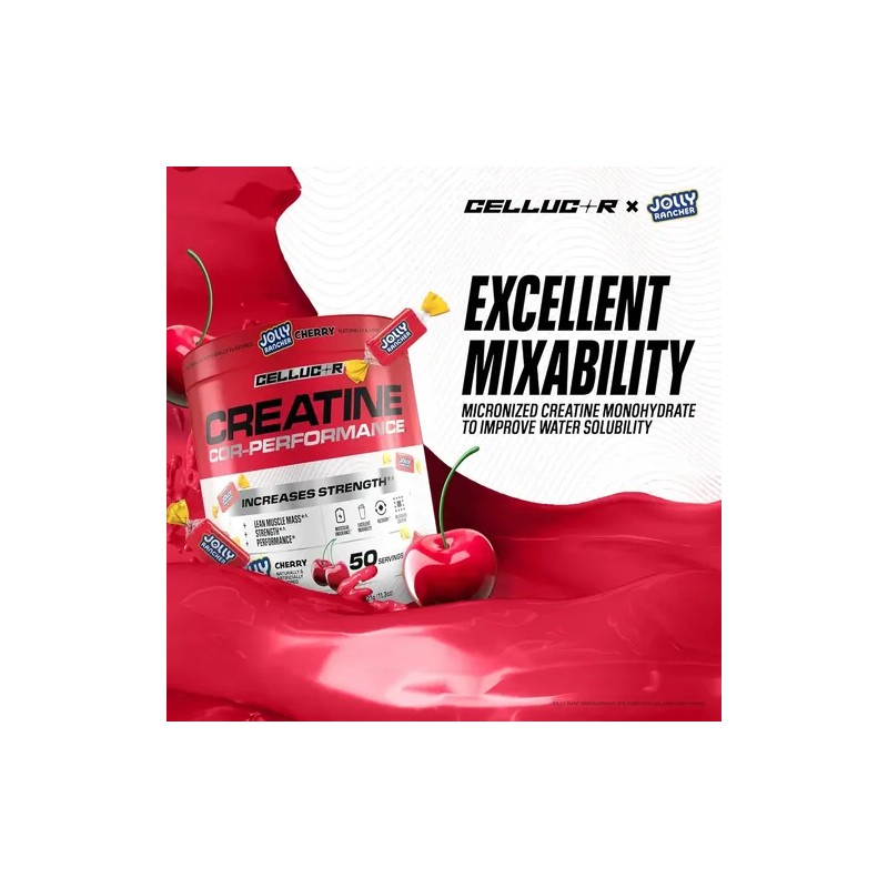 Cellucor Creatine Creatina Monohidratada Sabor Jolly 50 Serv Cherry