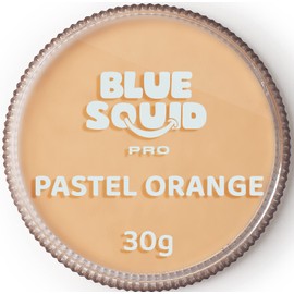 Blue Squid PRO Make-Up Face Paint and Body Paint, Pastel Orange (30 g), Professional Water-based Face Paint, Face and Body Make-Up for Adults, Children and SFX