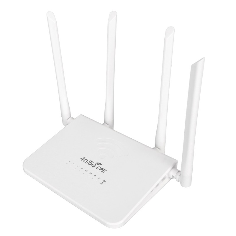 4G WiFi Router 300Mbps Standard SIM Card Slot 4 Antennas