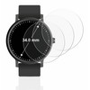Savvies 6 Pack Screen Protector compatible with Watches (Circular, ø: