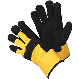 Briers Thermal Rigger Gloves, Yellow/Black, Extra Large