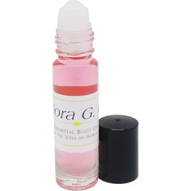 Flora Gorgeous Gardenia - Type G For Women Scented Body Oil Fragrance [Roll-On - Pink - 1/3 oz.] - ID#24756