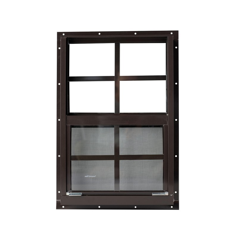 Shed Window 14x21 - Vertical Slider with Tempered Glass &